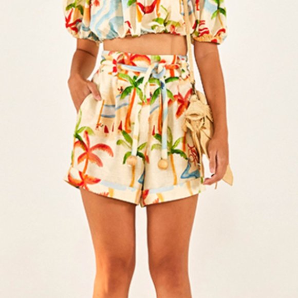 FARM RIO Copacabana Top and Shorts set (Small) - Picture 8 of 12